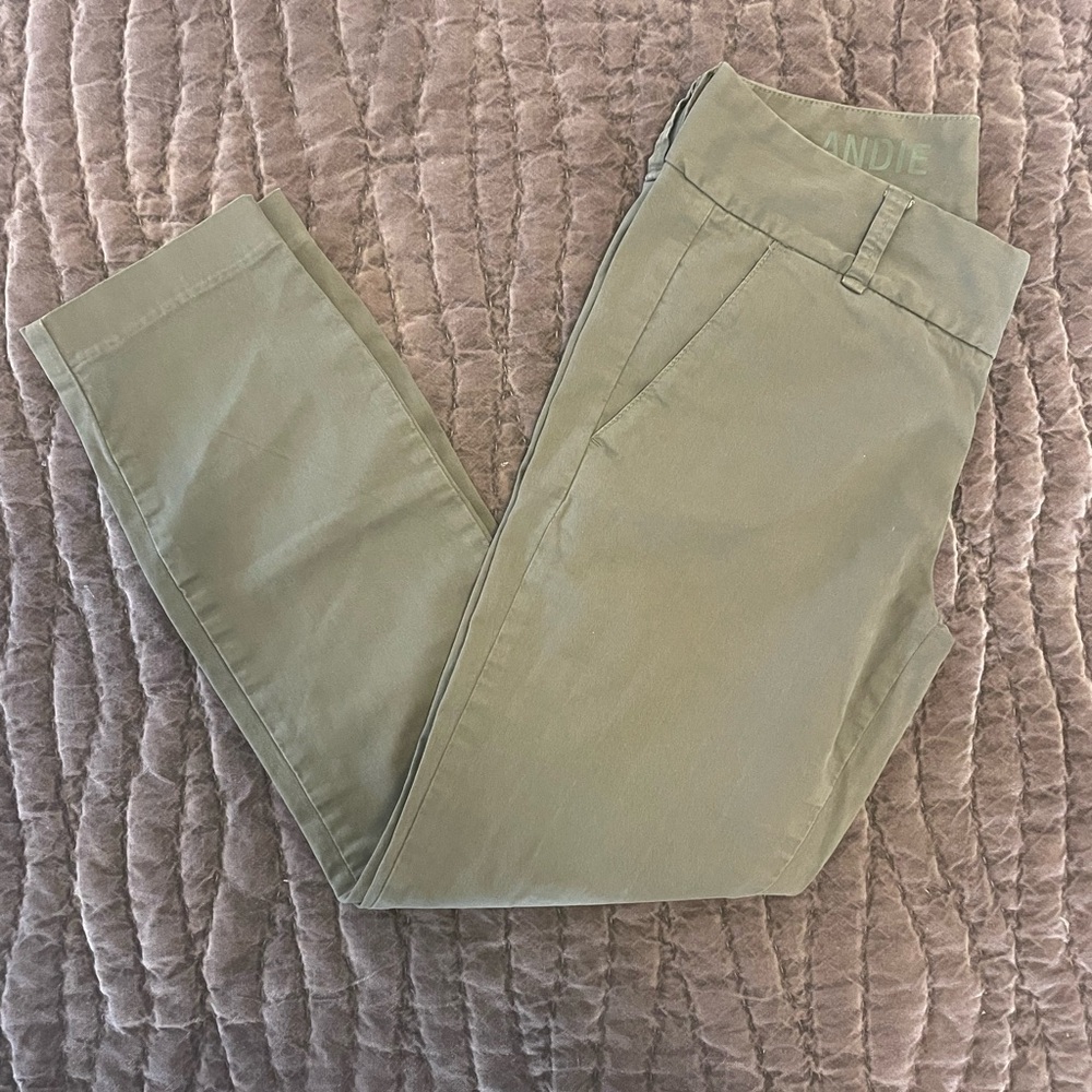 J. Crew Women's Olive Ankle Pants